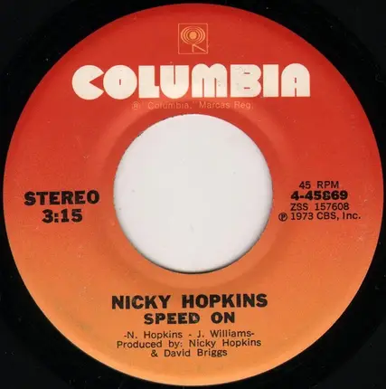Nicky Hopkins - Speed On / Sundown In Mexico
