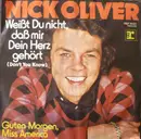 7inch Vinyl Single - Nicky Oliver - Weißt Du Nicht, Daß Mir Dein Herz Gehört - Promo
