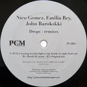 12inch Vinyl Single - Nico Gomez , Emilia Rey , John Barokskki - Drops - Remixes