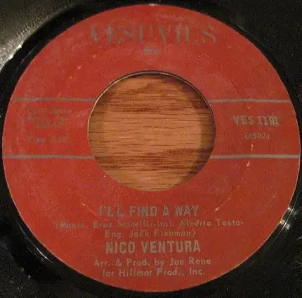 Nico Ventura - My Love Forgive Me / I'll Find A Way