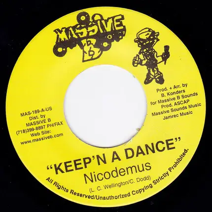 Nicodemus - Keep'N A Dance