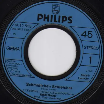 Nico Haak - Schmidtchen Schleicher