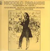 LP - Nicolo Paganini / Yehudi Menuhin - Violinkonzerte Nr. 1 und Nr. 2