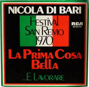 Nicola Di Bari - La Prima Cosa Bella