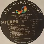 LP - Nicola Paone - Down At Paone's Place