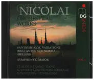 Nicolai - Orchestral Works Vol. 1