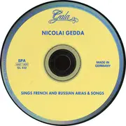 CD - Nicolai Gedda - Nicolai Gedda Sings French & Russian Arias & Songs