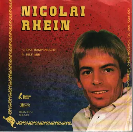 Nicolai Rhein - Das Rampenlicht / Hilf Mir