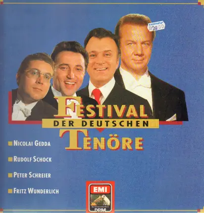 Nicolai Gedda, Rudolf Schock, Peter Schreier - Festival der deutschen Tenöre