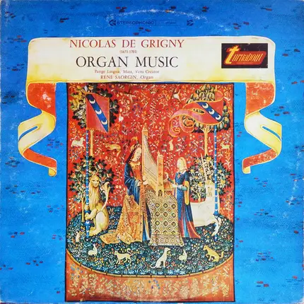 Nicolas De Grigny , René Saorgin - Organ Music