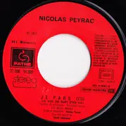 7inch Vinyl Single - Nicolas Peyrac - Je Pars