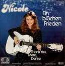 7'' - Nicole - Ein Bißchen Frieden / Thank You, Merci, Danke