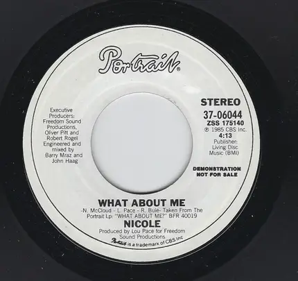 Nicole J McCloud - What About Me