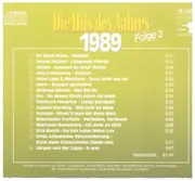 CD - Nicole, Xanadu, Nena a.o. - Die Hits Des Jahres 1989 - Das Goldene Schlager-Archiv Folge 2