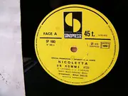 12inch Vinyl Single - Nicoletta - Un Homme