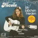 7inch Vinyl Single - Nicole - Ein Bißchen Frieden