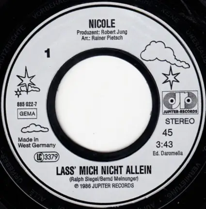 Nicole - Laß Mich Nicht Allein