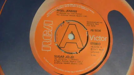Nigel Jenkins - Sugar Jo-Jo