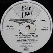 LP - Nigel Mazlyn Jones - Ship To Shore - 1st UK pressing