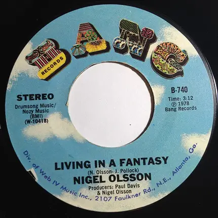 Nigel Olsson - Dancin' Shoes / Living In A Fantasy