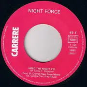 7inch Vinyl Single - Night Force - Hold The Night