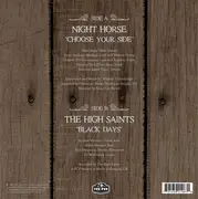 7inch Vinyl Single - Night Horse/The High Saints - Choose Your Side/Black Days