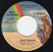 7inch Vinyl Single - Night Ranger - I Did It For Love / Woman In Love