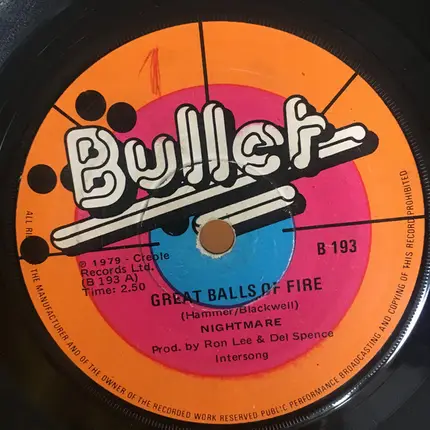 Nightmare - Great Balls Of Fire