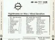 Double CD - Nightmares On Wax - Mind Elevation - digipak