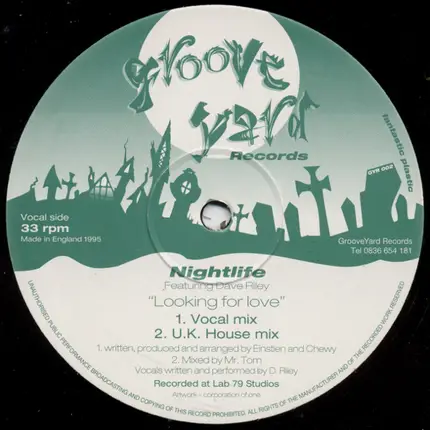 Nightlife Featuring Dave Riley - Looking For Love