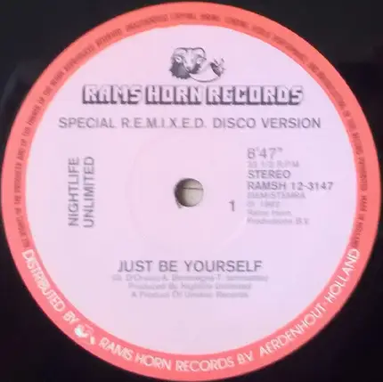Nightlife Unlimited - Just Be Yourself (Remix)