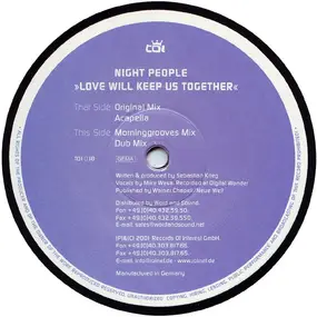 The Night People - Love Will Keep Us Together