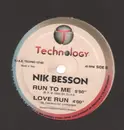 12inch Vinyl Single - Nik Besson - Run To Me