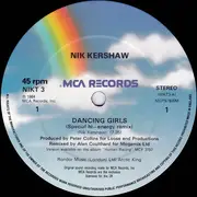 12inch Vinyl Single - Nik Kershaw - Dancing Girls (Special New Mix)