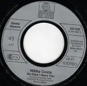 7inch Vinyl Single - Nikka Costa - So Glad I Have You