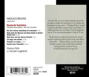 CD - Nikolaus Bruhns - Deutsche Kantaten