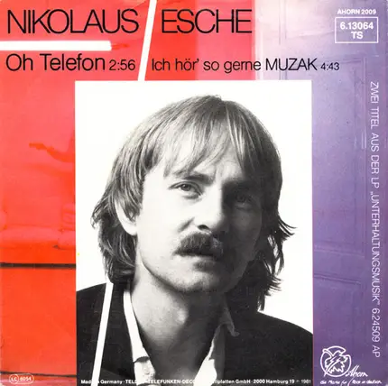 Nikolaus Esche - Oh Telefon