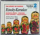 Double CD - Rimsky-Korsakov - The Spirit Of Russia (Orchestral Suites / Overtures / Piano Concerto / Violin Fantasy)