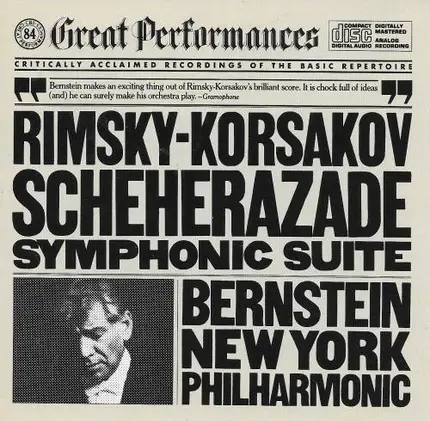 Rimsky-Korsakov - Bernstein, New York Philharmonic - Scheherazade Symphonic Suite