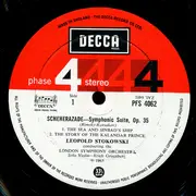 LP - Nikolai Rimsky-Korsakov , Leopold Stokowski , The London Symphony Orchestra - Scheherazade - Symphonic Suite, Op. 35