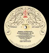 LP - Rimsky-Korsakov / Tchaikovsky - Scheherazade / Capriccio Italien