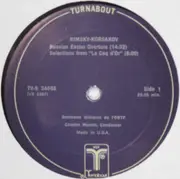 LP - Nikolai Rimsky-Korsakov / Alexander Borodin - Russian Easter Overture, Le Coq D'or, Capriccio Espagnol / Polovetsian Dances