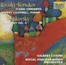 CD - Nikolai Rimsky-Korsakov / Pyotr Ilyich Tchaikovsky - Jeffrey Campbell , Gilbert Levine , Royal Phil - Piano Concerto / Symphony No. 3