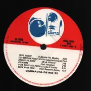 12inch Vinyl Single - Nilton Silva, Wilson Roberto, Edson Gil u.a. - Carnaval De Rio 72