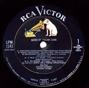 LP - Nilla Pizzi - Queen Of Italian Song - Mono
