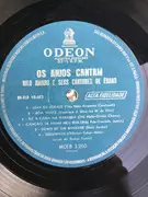 LP - Nilo Amaro E Seus Cantores De Ébano - Os Anjos Cantam