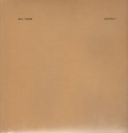 Nils Frahm - Encores 1