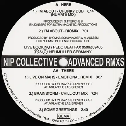 NIP Collective - Advanced Remixes