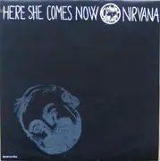 7inch Vinyl Single - Nirvana / Melvins & King Buzzo - Here She Comes Now / Venus In Furs - Blue Marbled vinyl/ Ltd ed