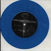 7inch Vinyl Single - Nirvana / Melvins & King Buzzo - Here She Comes Now / Venus In Furs - Blue Marbled vinyl/ Ltd ed